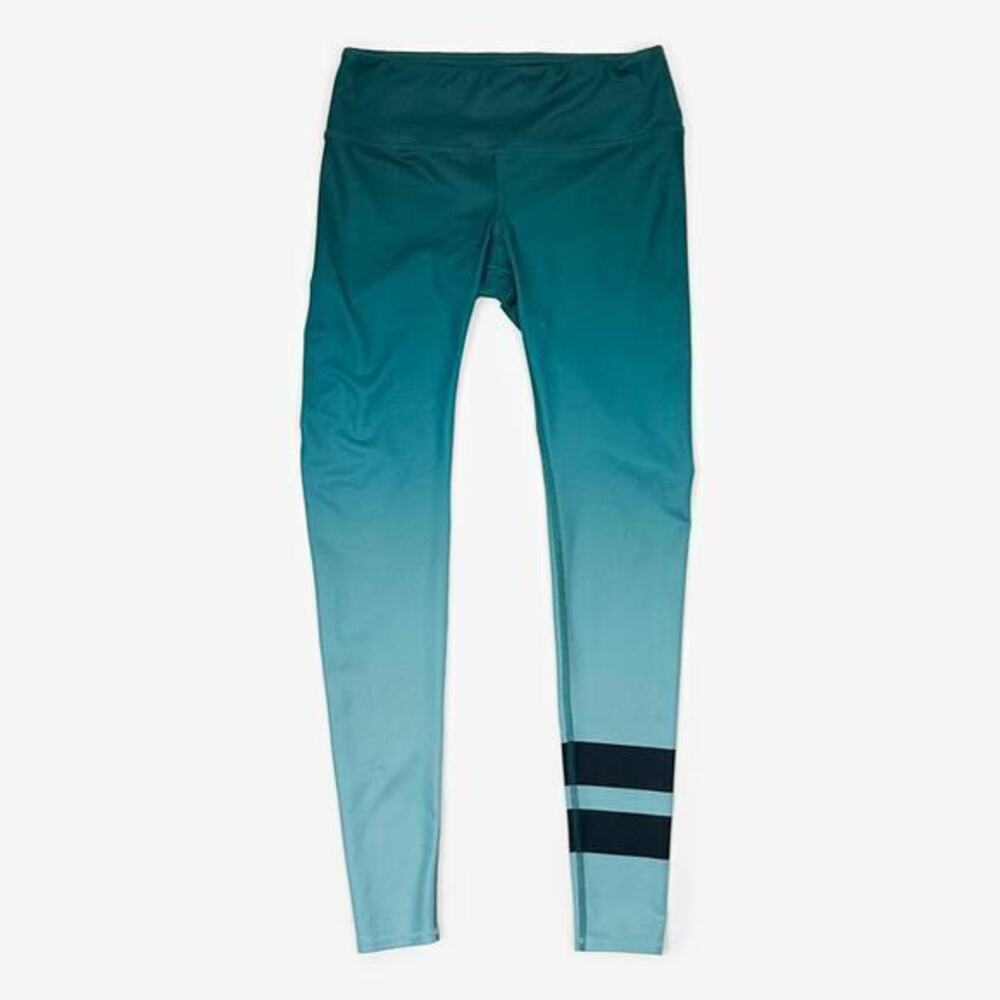 ALO Yoga Airbrush Legging Size‎ XS Gradient Evermint Green Sporty Athleisure